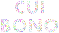 Prismatic Cui Bono Typography No Background