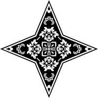 Ornamental star 12