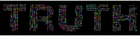 Prismatic Truth Word Cloud