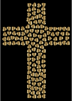 Golden Hearts Cross