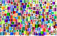 Prismatic Abstract Squares 2