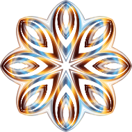Chromatic Geometric Line Art No Background