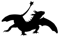 Dragon Silhouette 3
