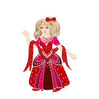 Decorative Princess Doodle