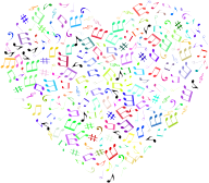 Prismatic Musical Heart 4