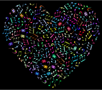 Prismatic Musical Heart 4 2