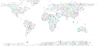 Prismatic Musical World Map 3 No Background