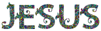 Polyprismatic Jesus Typography