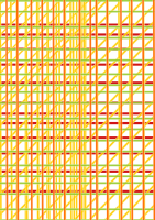 Green crossing yellow lines