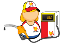 Gas station attendant