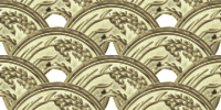 five yen-seamless pattern