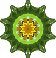 Sunflower kaleidoscope 9