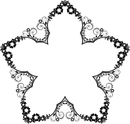 Flower Frame Extrapolated 9