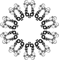 Flower Frame Extrapolated 20