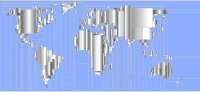 World Map Mondrian Mosaic 5
