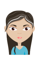 Female cartoon avatar