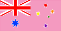 Rainbow Australia Flag