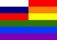 Rainbow Flag Russia