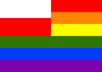 Rainbow Flag Poland