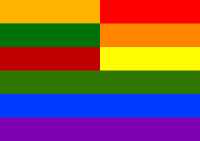 Rainbow Flag Lithuania