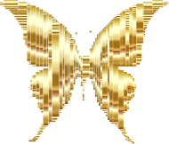 Prismatic Abstract Modern Art Butterfly 10