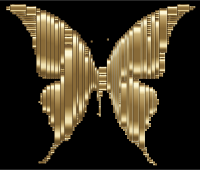 Prismatic Abstract Modern Art Butterfly 13
