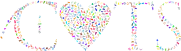 Prismatic Heart Cats 2 No Background