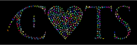 Prismatic Heart Cats 3