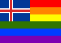 Rainbow Flag Iceland