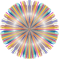 Prismatic Star Line Art 2