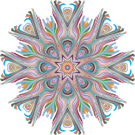 Prismatic Star Line Art 3