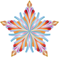 Prismatic Star Line Art 4