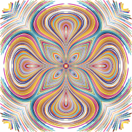 Prismatic Star Line Art 5
