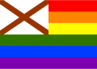Rainbow Flag Alabama