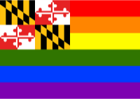 Rainbow Flag Maryland