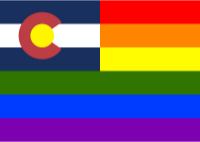 Rainbow Flag Colorado