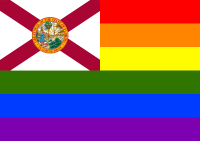 Rainbow Flag Florida