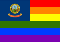 Rainbow Flag Idaho