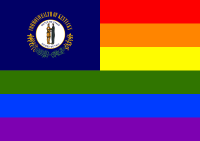 Rainbow Flag Kentucky