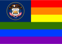 Rainbow Flag Utah