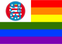 Rainbow Flag Thuringia