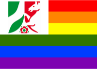 Rainbow Flag North Rhine-Westphalia