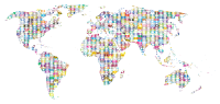 Prismatic Jigsaw Puzzle World Map 4