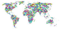 Prismatic Jigsaw Puzzle World Map 6