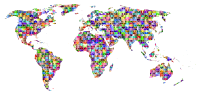 Prismatic Jigsaw Puzzle World Map 7