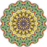 Circular ornament 10