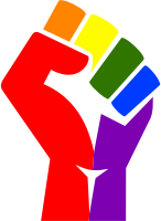 Rainbow fist remixed