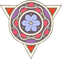 Triangular ornament 14