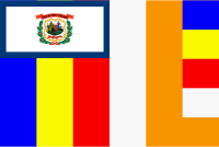 West Virginia Buddhist Flag