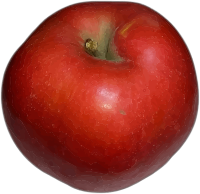 Red apple (higher detail)